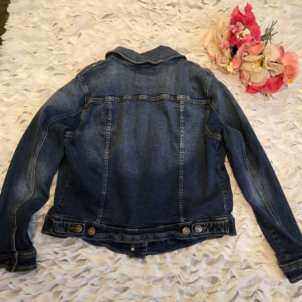 Torrid Denim Jacket with Button Closure - Picture 3 of 3